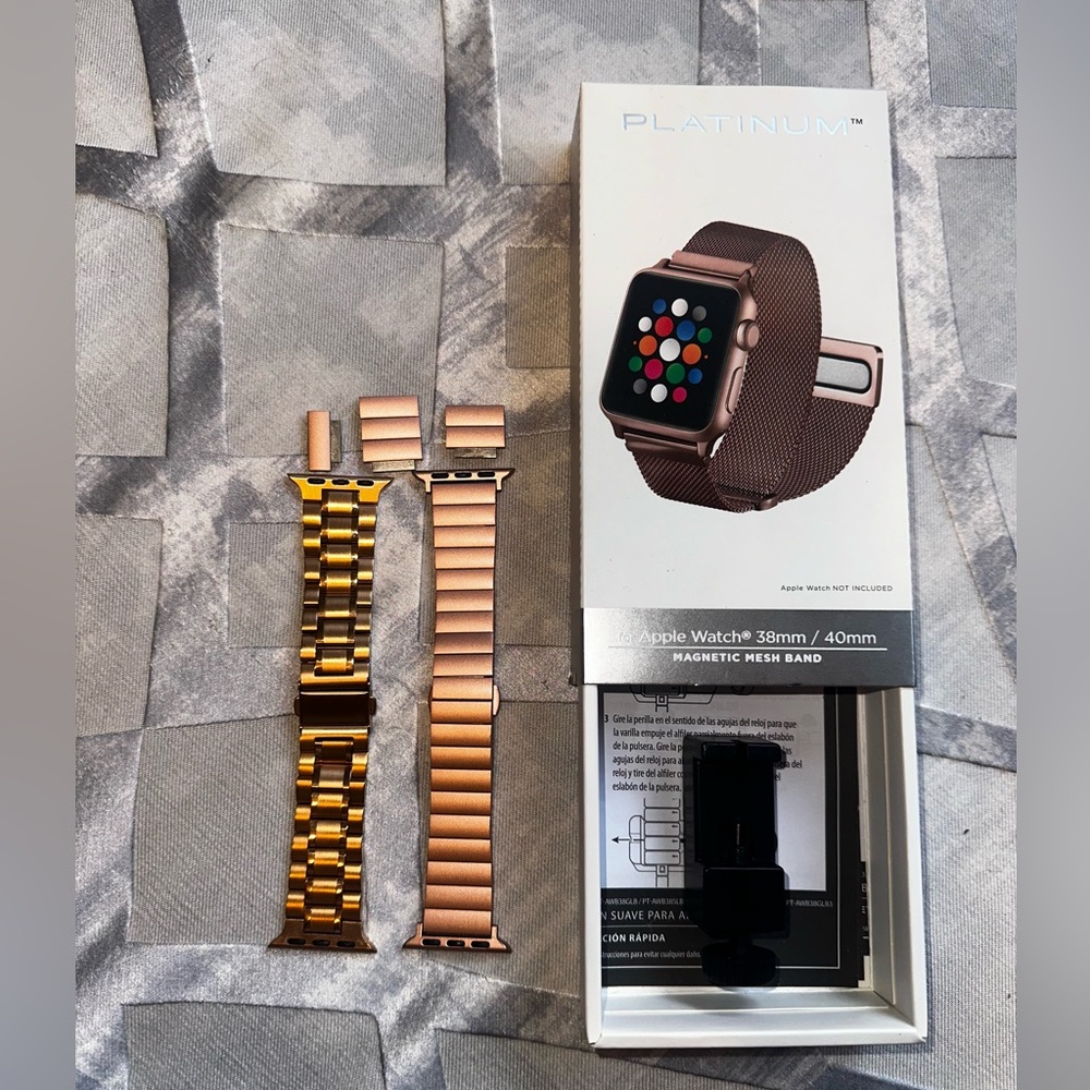 2 NEW Apple Watch metal bands